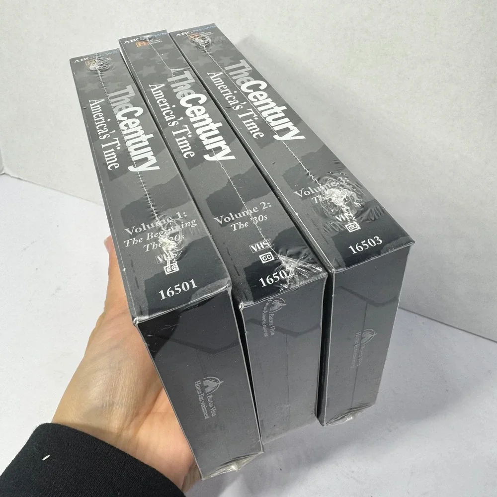 The Century America's Time with Peter Jennings 6 Volume VHS Box Set Vintage 1999